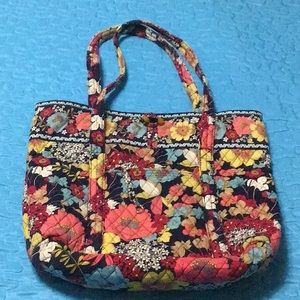 Vera Bradley Happy Snails Large Tote Bag